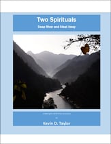 Two Spirituals SATB choral sheet music cover